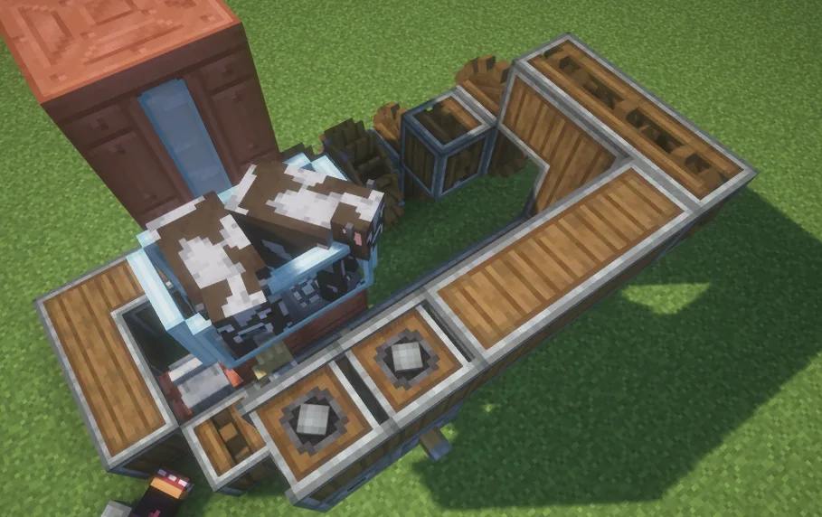 Milk Farm (add buskets in activator and add water into waterwheels)