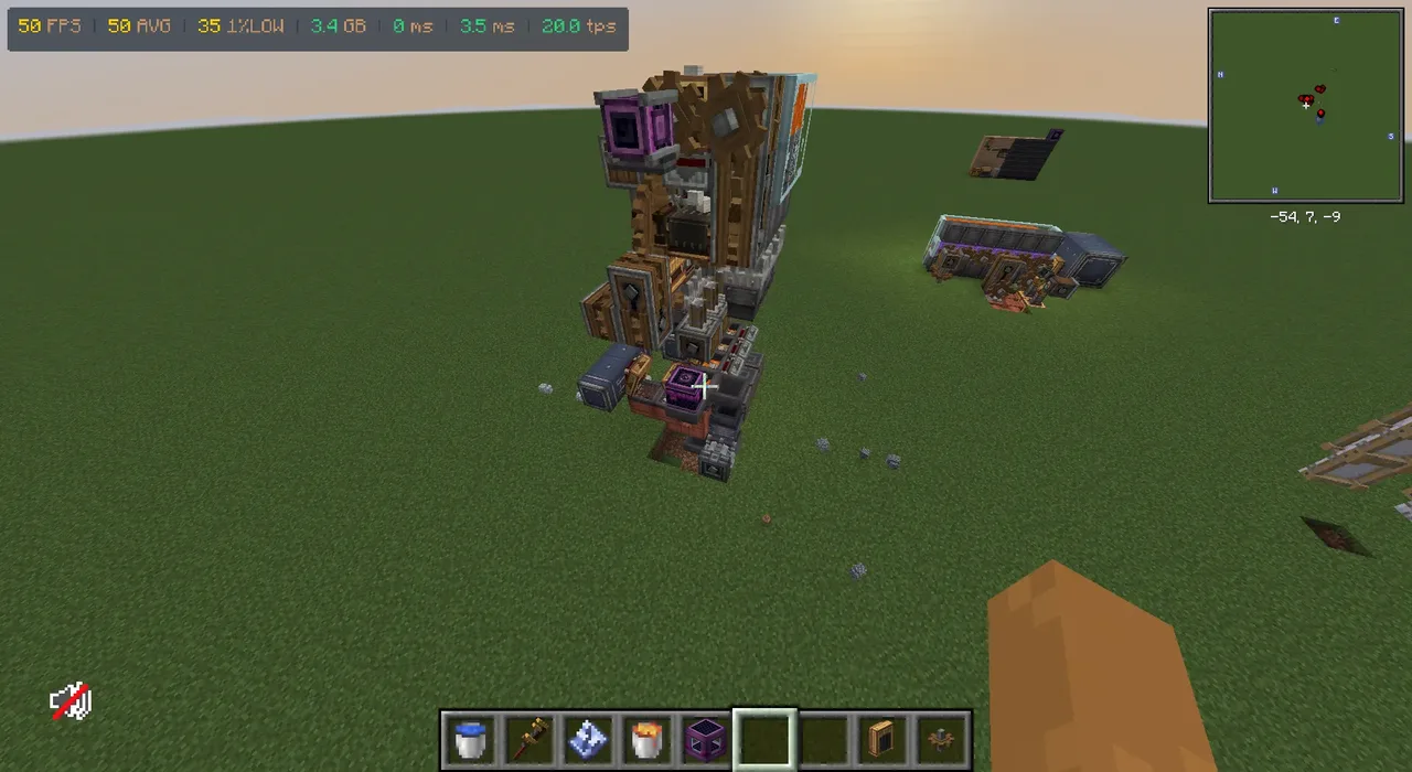 kinda small calcite  farm