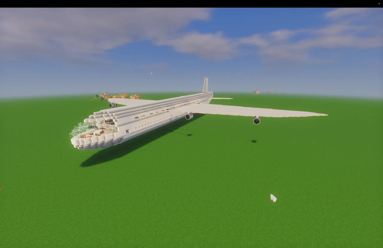 BIG A380 plane