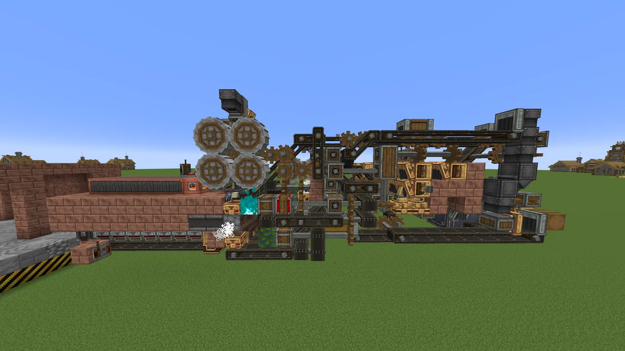 Compact andesite farm and andesite alloys