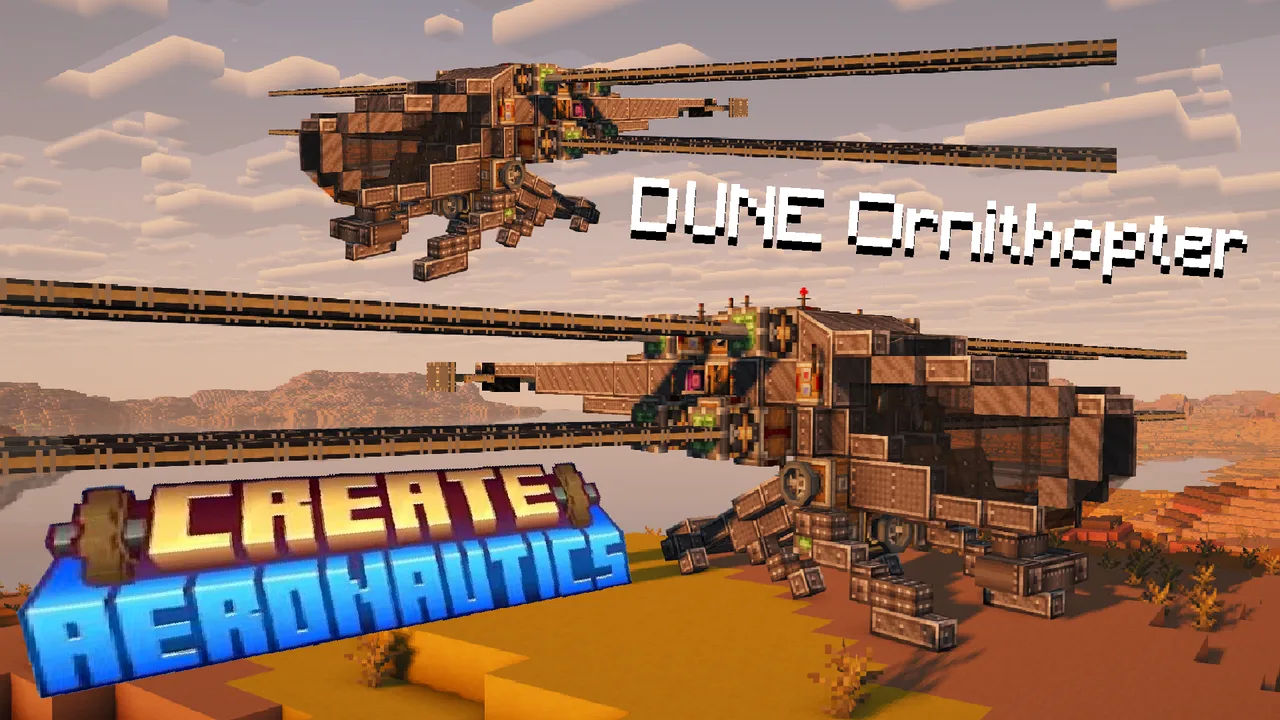 DUNE Ornithopter (Magnusthopter) / Creative friendly