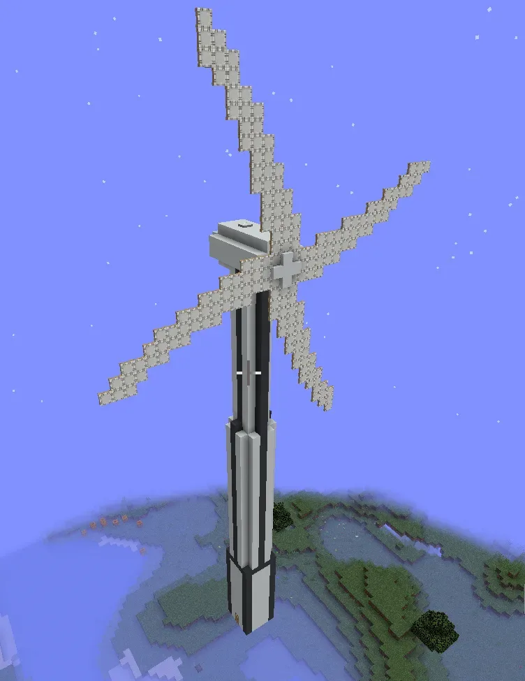 Wind turbine fonctional