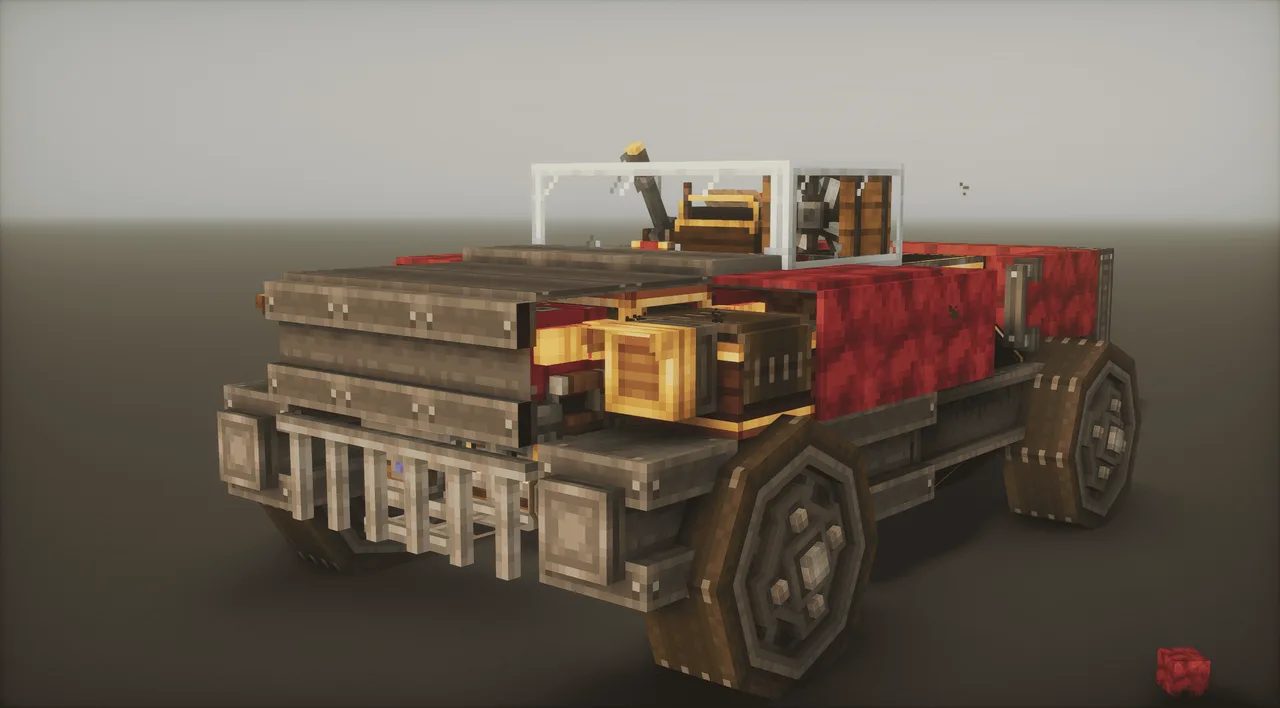 Red car / Red truck