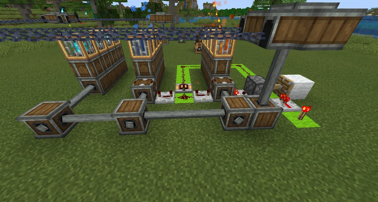 Conveyer Simple Reset Mechanism