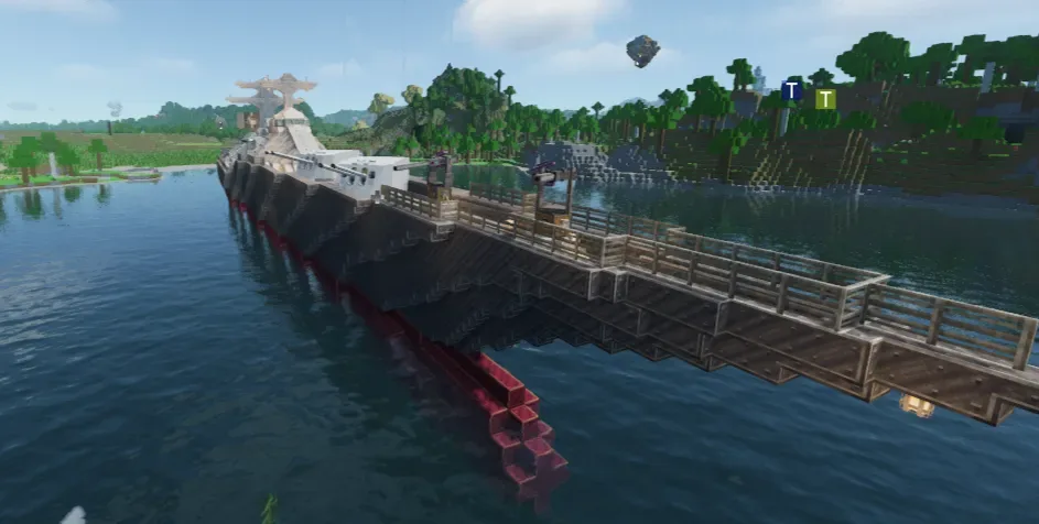 HUGE FULL WORKING MODERN BATTLESHIP