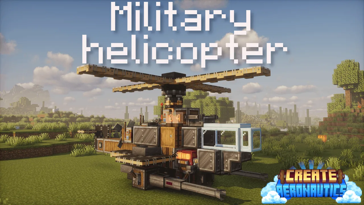 Military helicopter "Hornet" with 2 autocanons