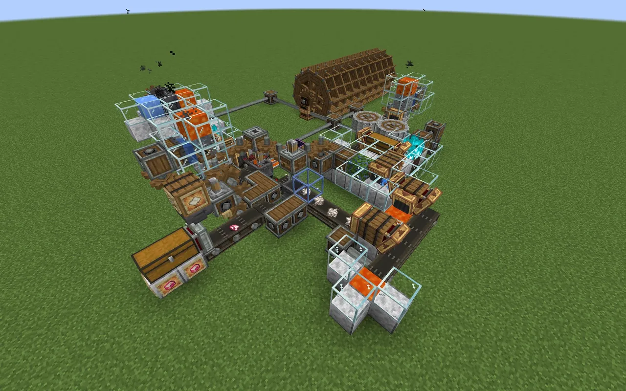 Polished Rose quartz farm