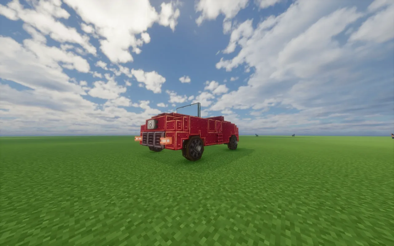 Small Red Convertible (survival friendly)