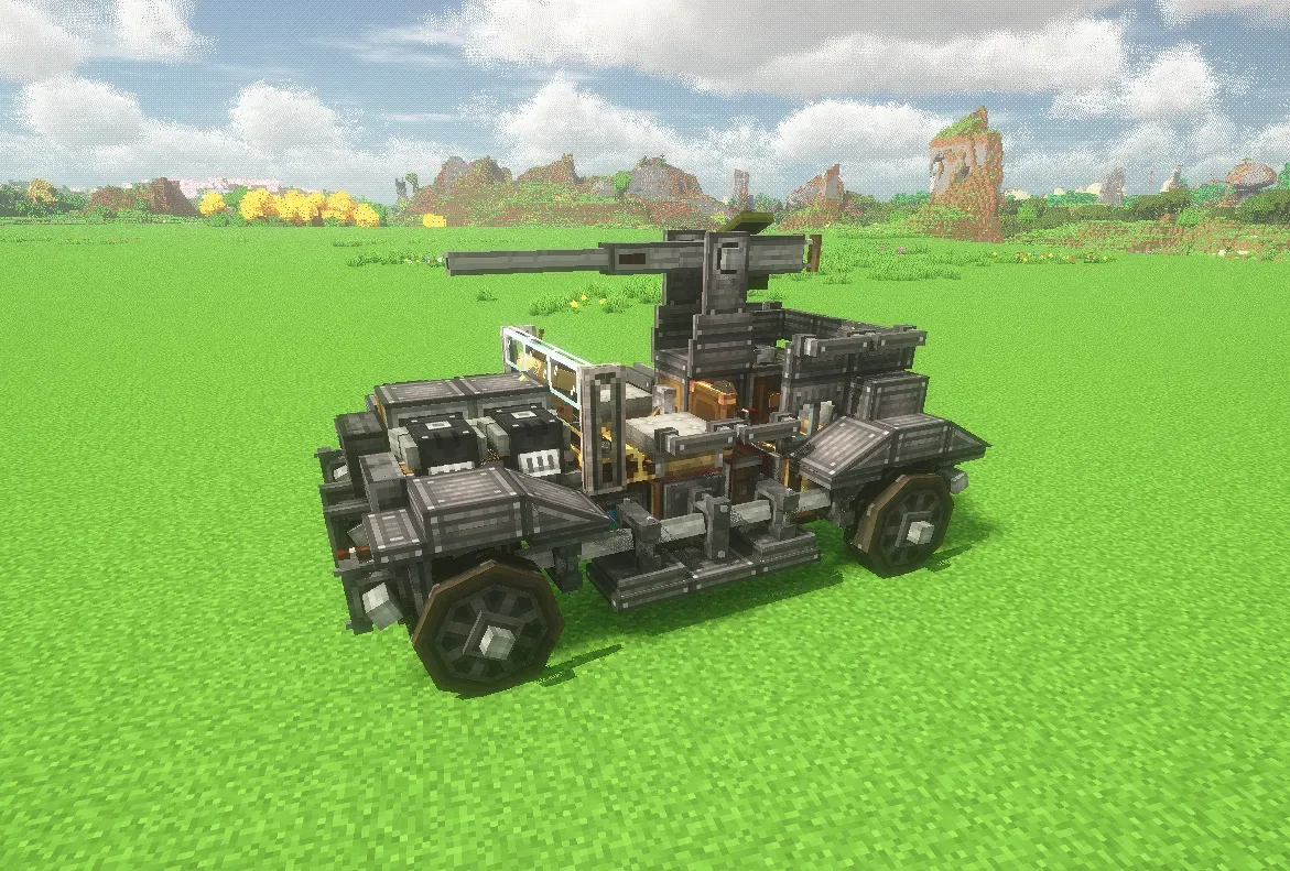 Sledoger_A&B The Armed jeep (Humvee-Tribute)