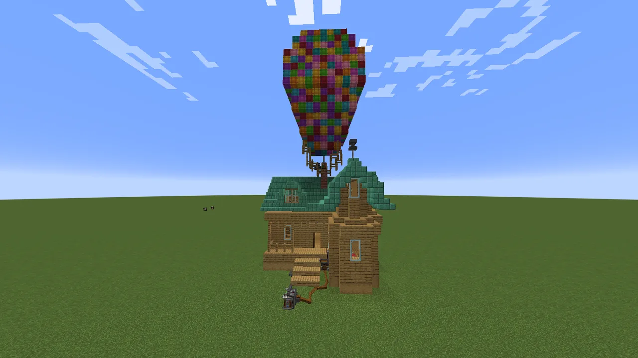 Up house with areo stuff V2