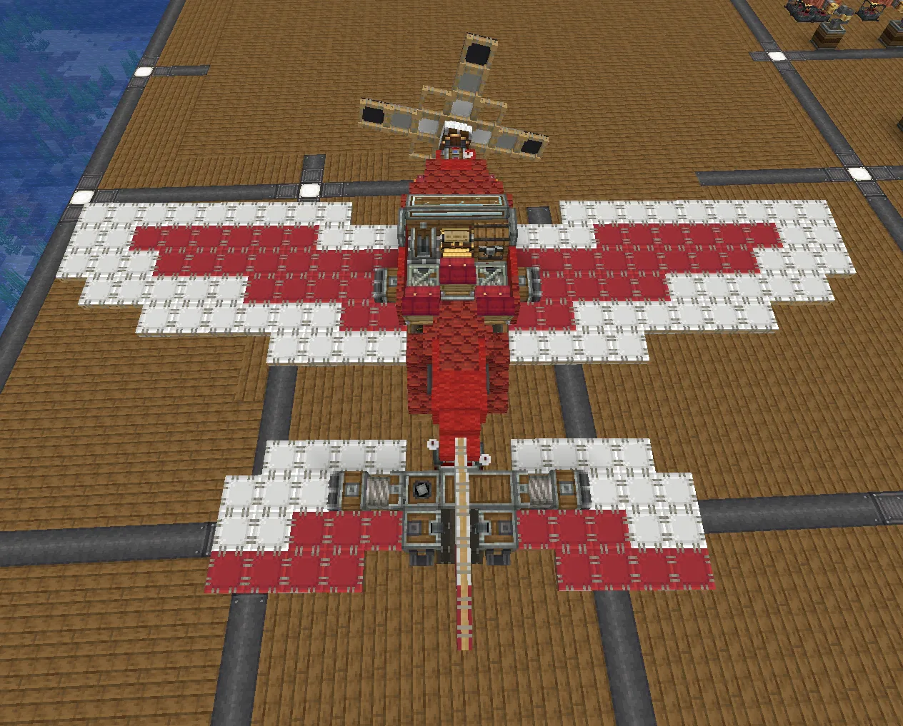 [1.21.1] Redbird Airplane - create aeronautics - WASD control