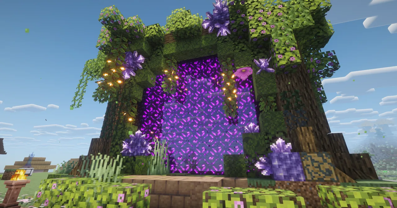 Nether Portal in Tree