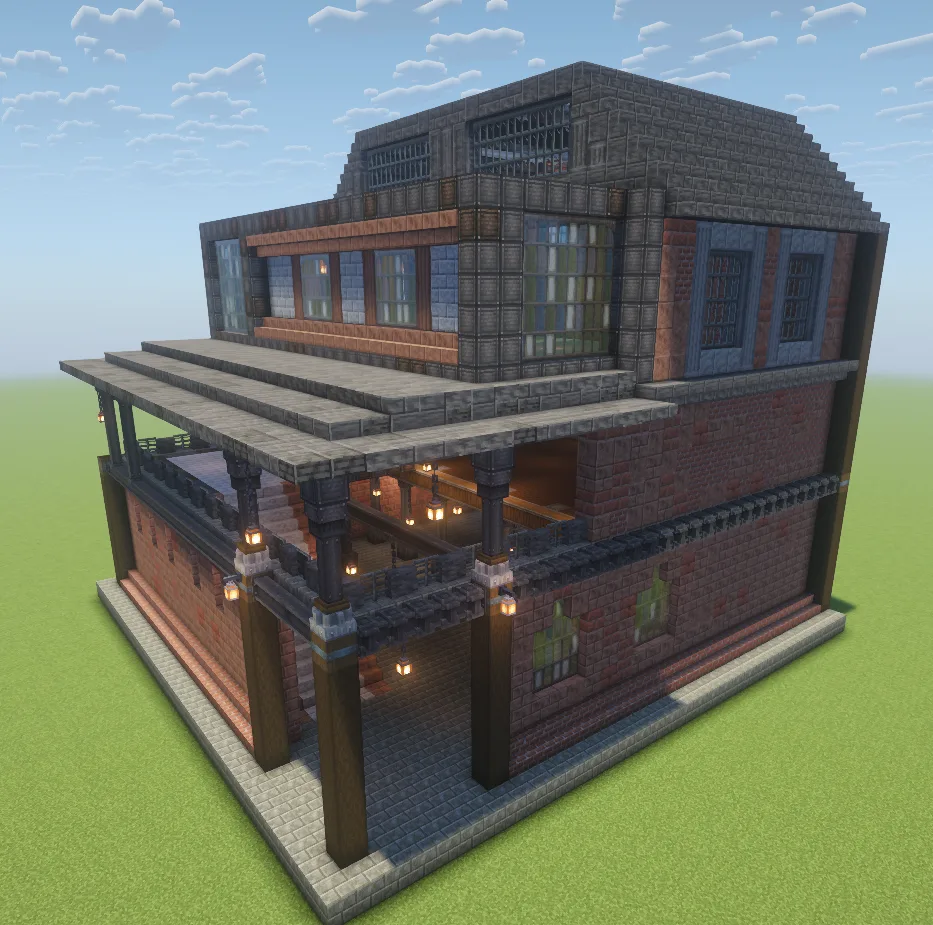 Small Create Factory Building (3 Floors - Build)