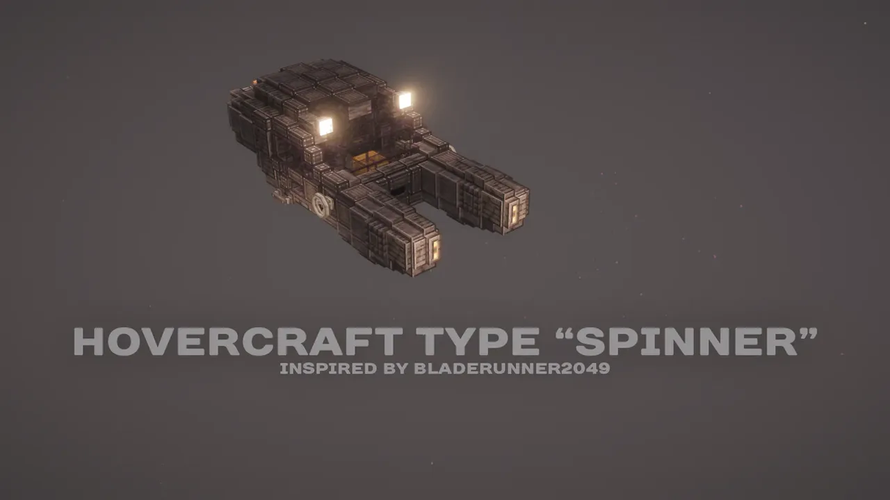 Blade Runner 2049 - Spinner (Hovercraft)