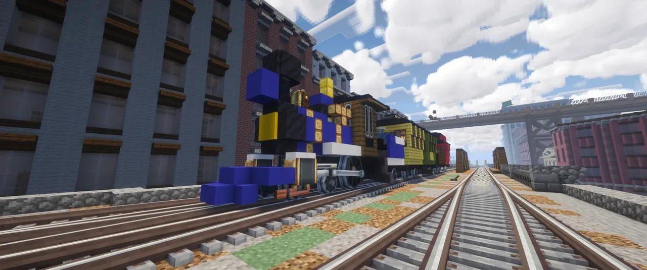the A Bumpy Ride train consist!