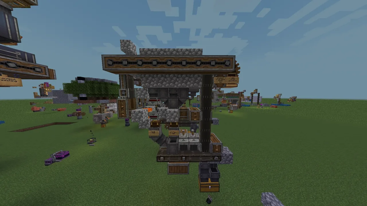 Train Tracks Factory Vanilla Create