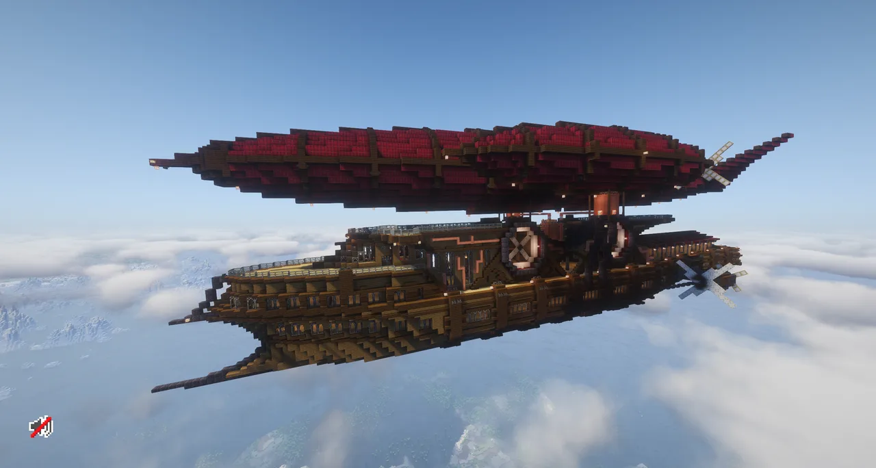massive air ship V1
