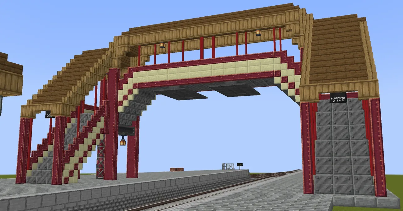 Train Station Footbridge
