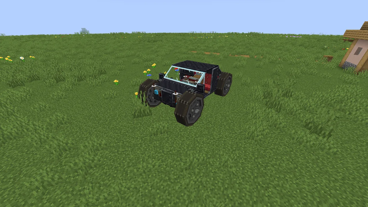 wasd simple black car