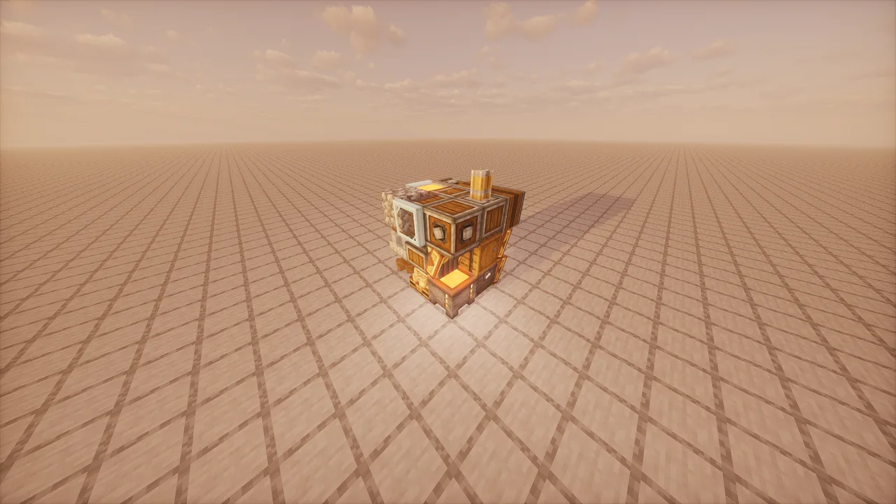 A True Smallest 3x3x3 Iron Farm Compacted
