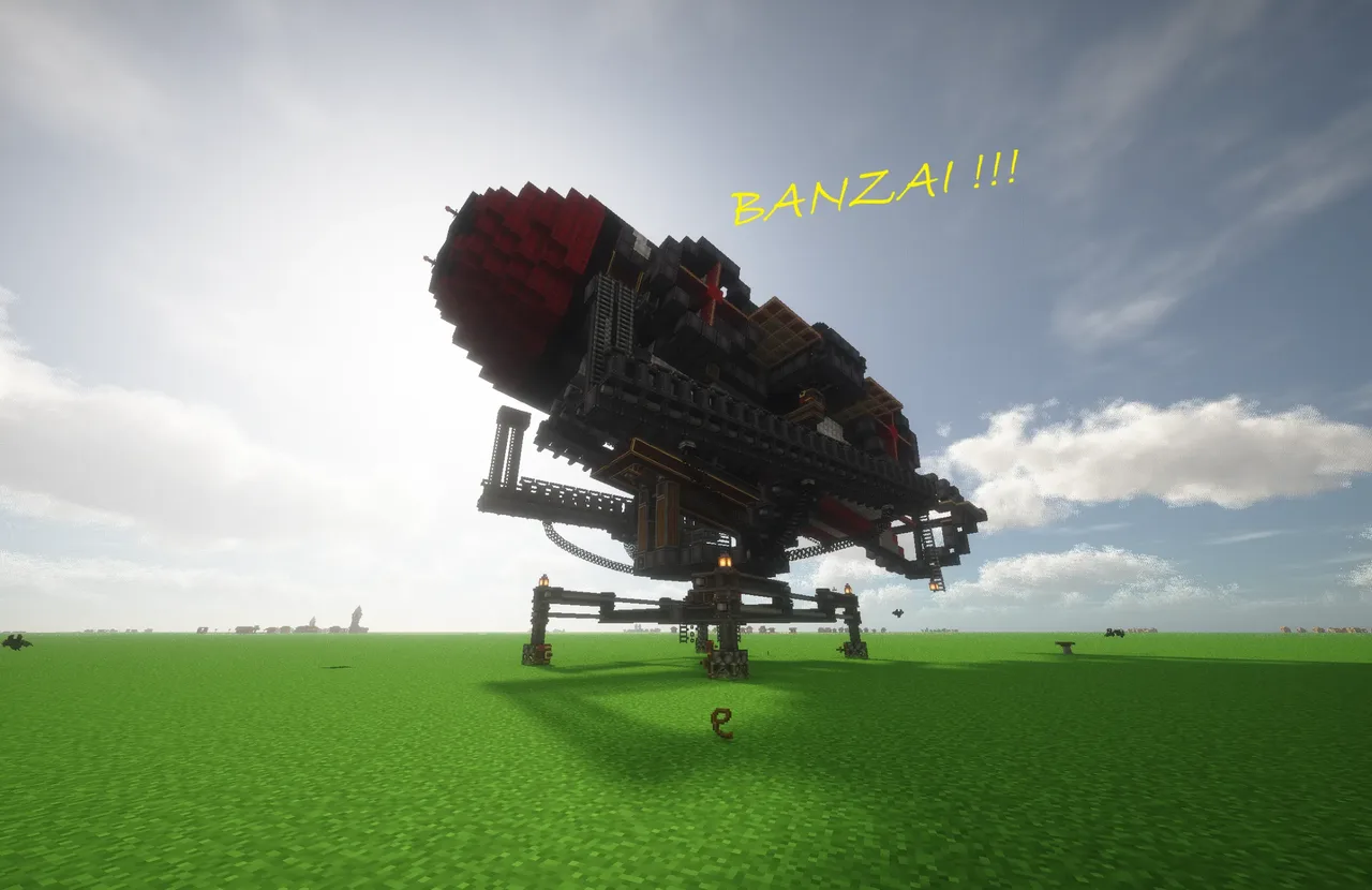 Kamikaze BZR0 the Artificial guidance rocket projectile