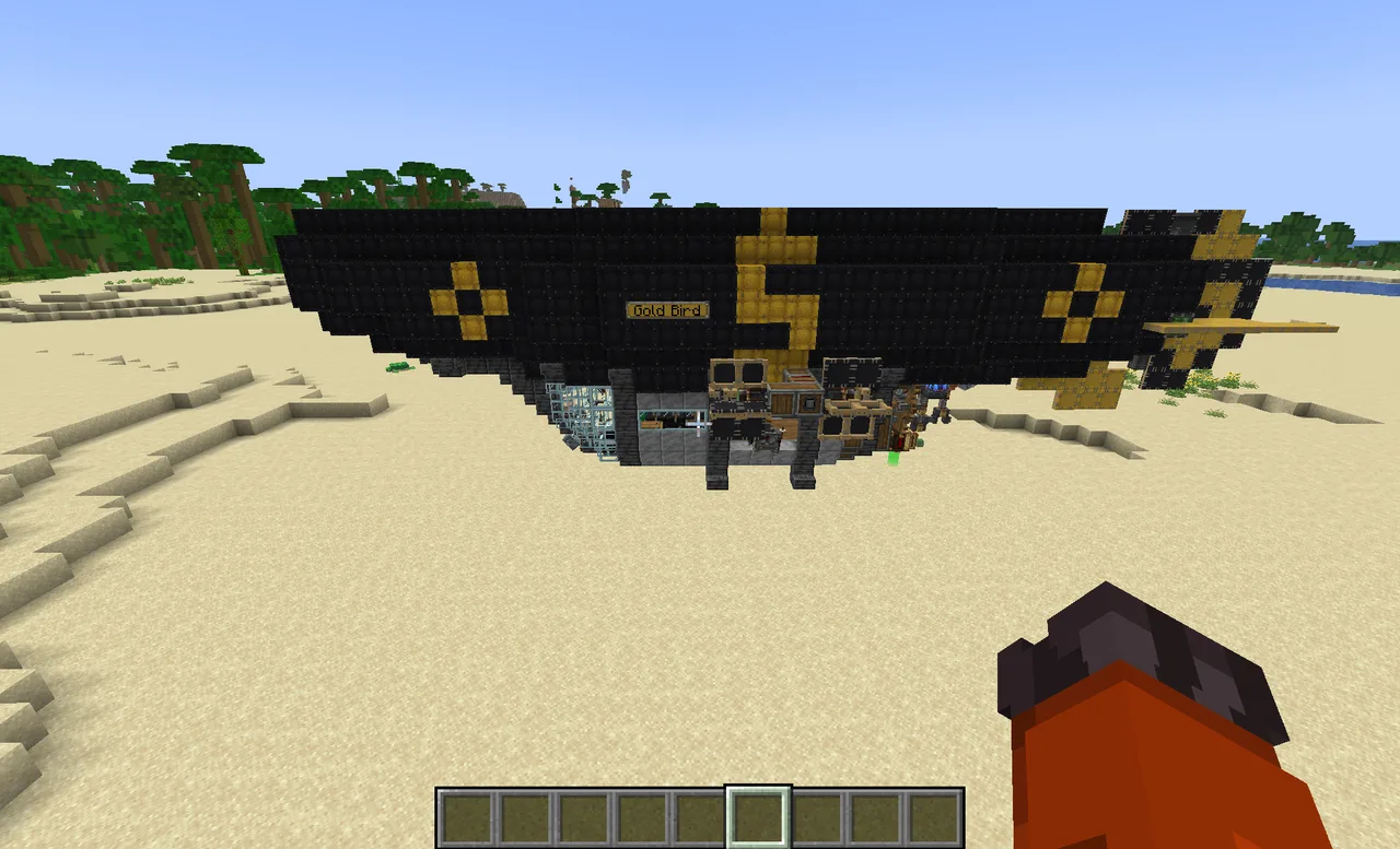 The Gold Bird Blimp