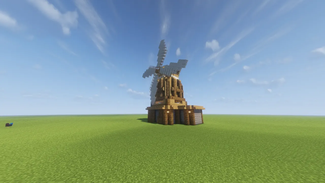 Windmill with a workshop