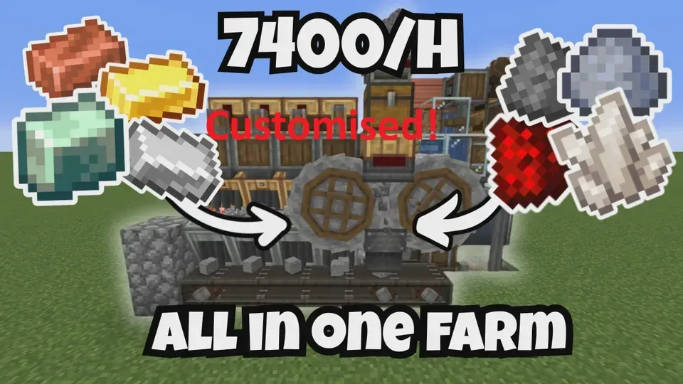 Customised Ultimate Metal Farm 7400/h