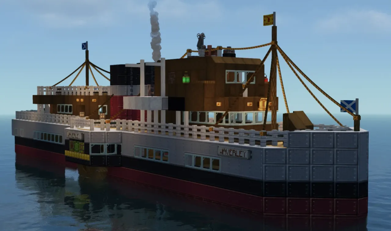 Scotland's Last sea going Paddle steamer Waverley