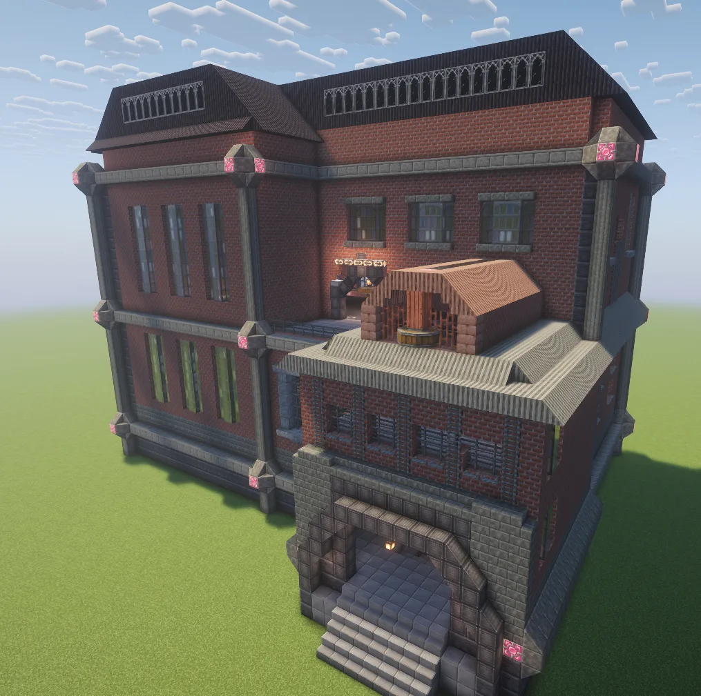 Factory Hall - Multiple Floors with Chain Conveyors