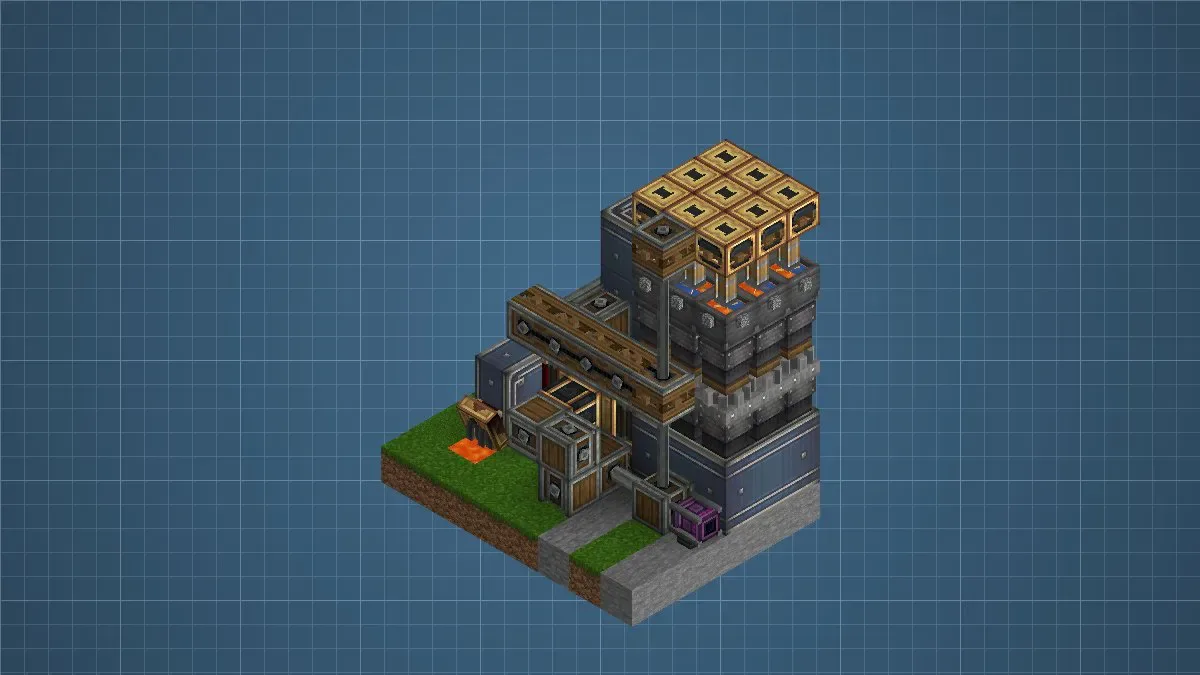 Granja de hierro eficiente
