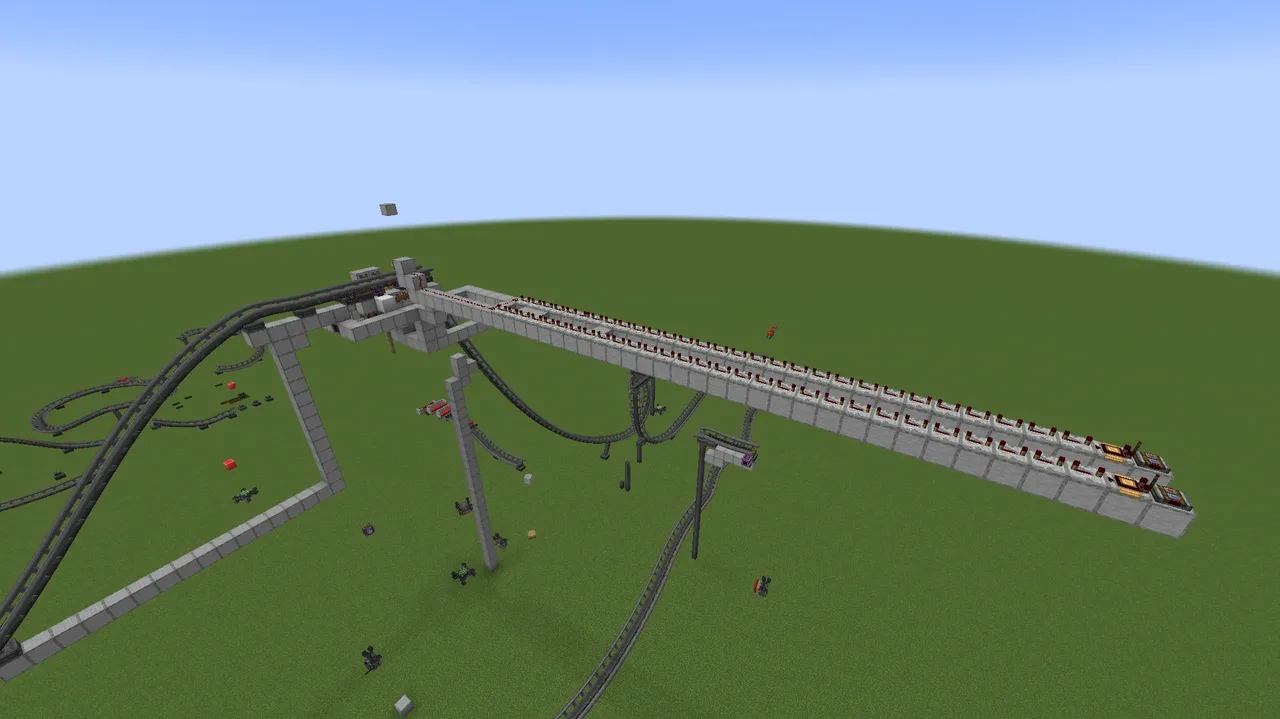 Tilt coaster mechanism.