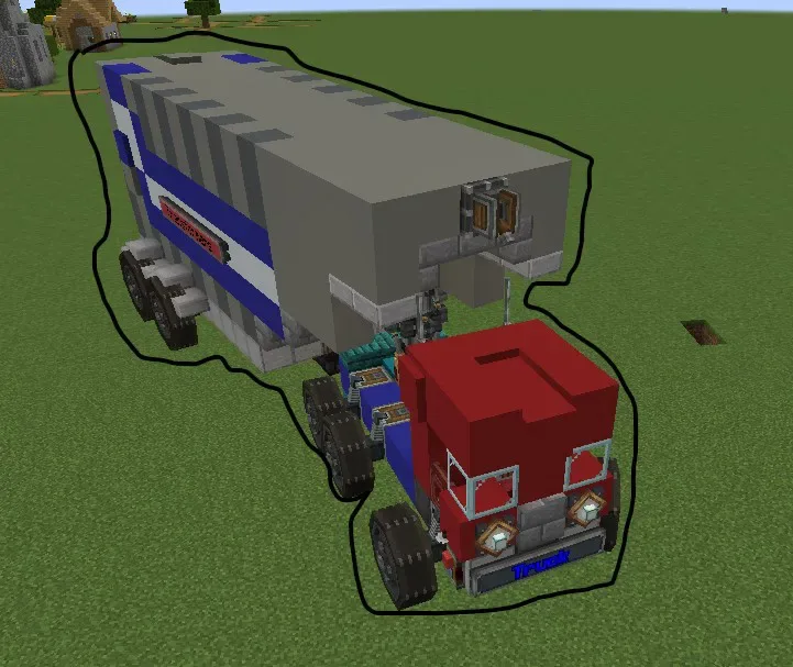 Optimus Prime Truck (with trailer)