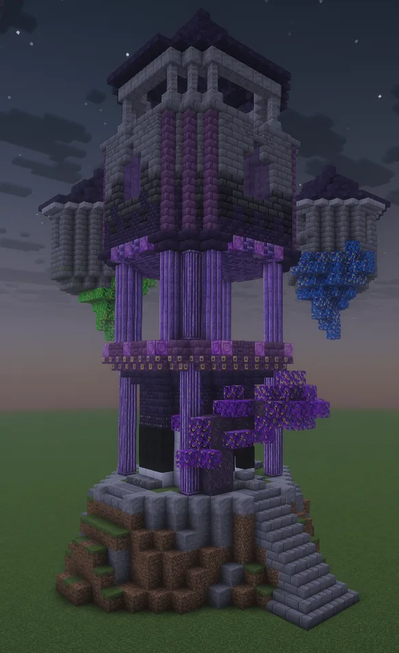 Ars Nouveau Mage Tower (ATM 10 Build)