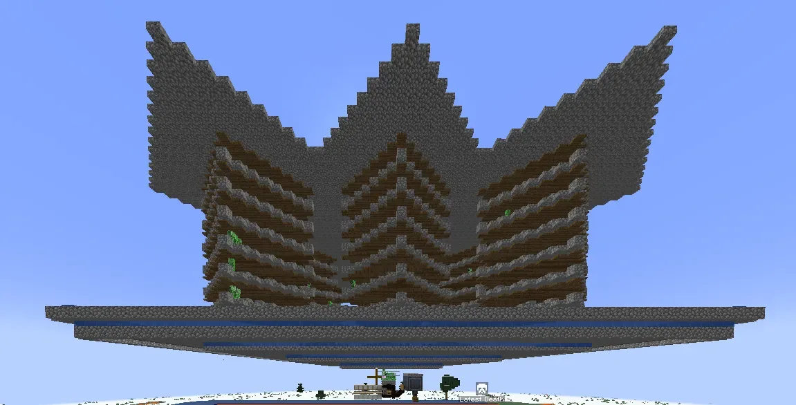 9x6 flushing mob farm (creeper farm)