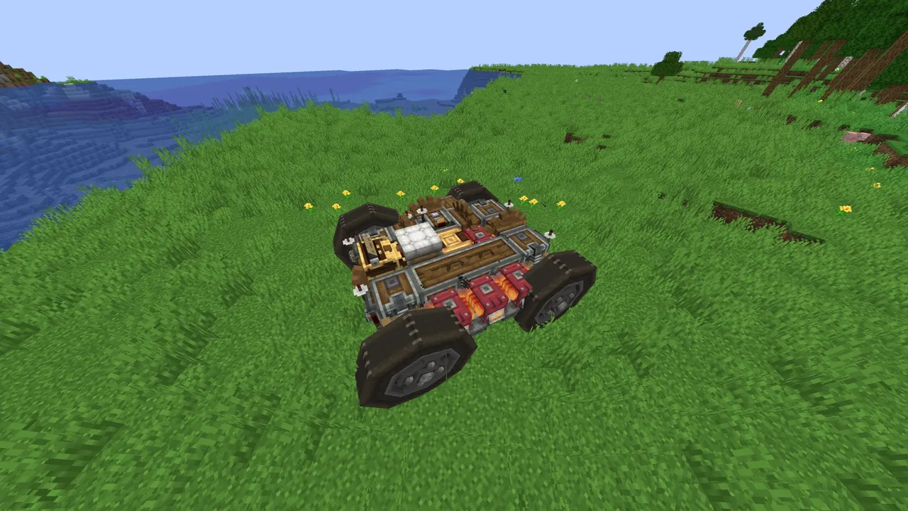 Small low profile car