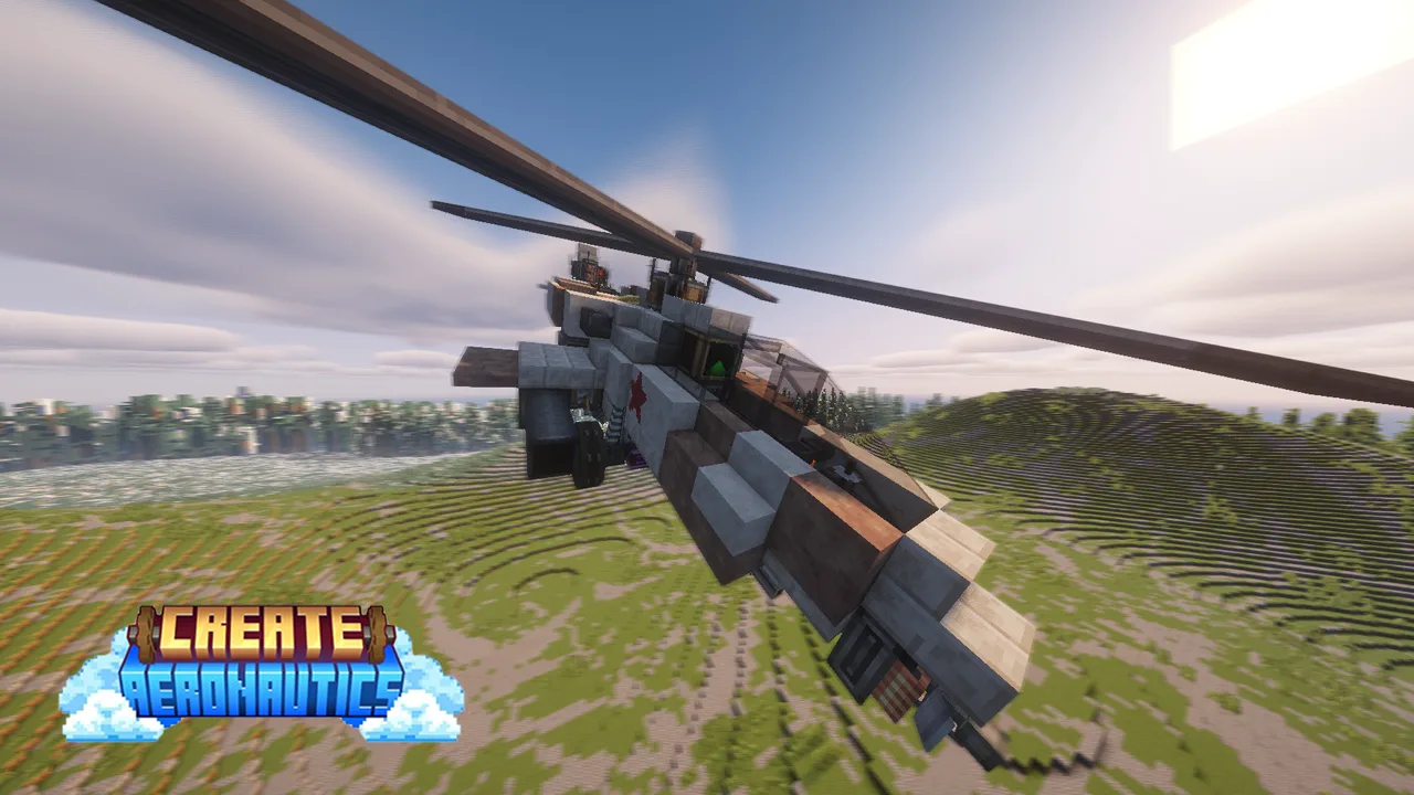 AH-64 Apache (Camo Variations) (CBC - Recoil safe)