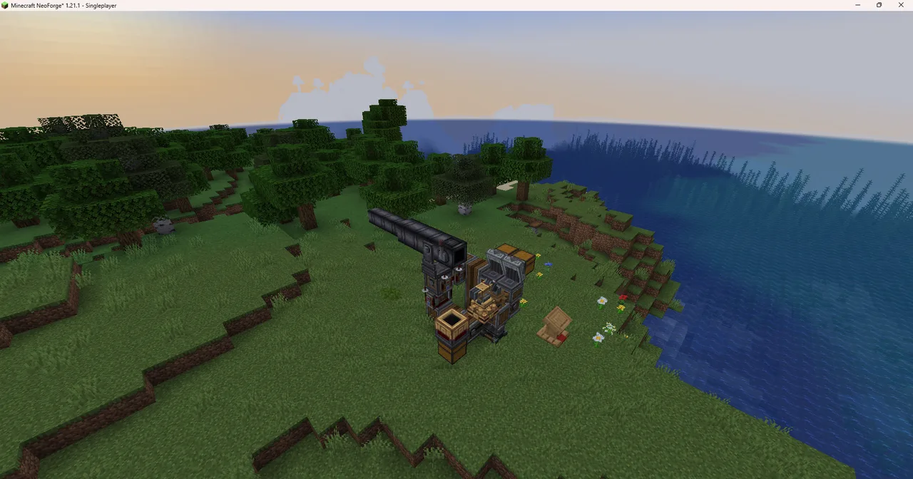 cannon with automatic loading and easy control