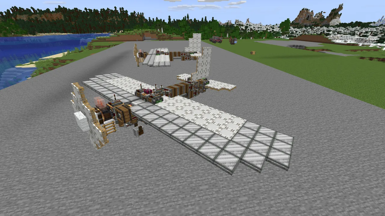 3 Axis Small Survival Plane