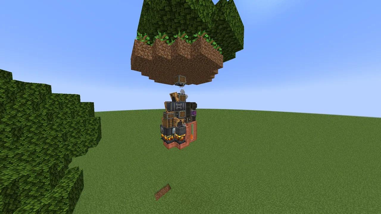 Diamond Farm with log (see description)