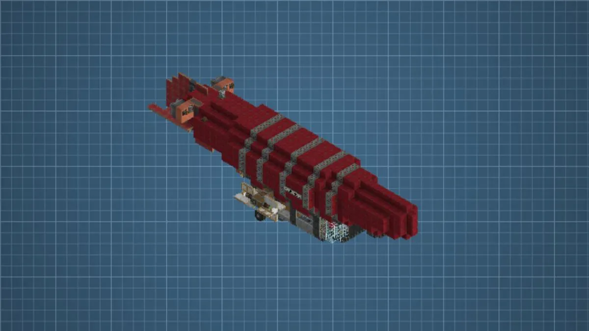 Cool airship that has alot of features