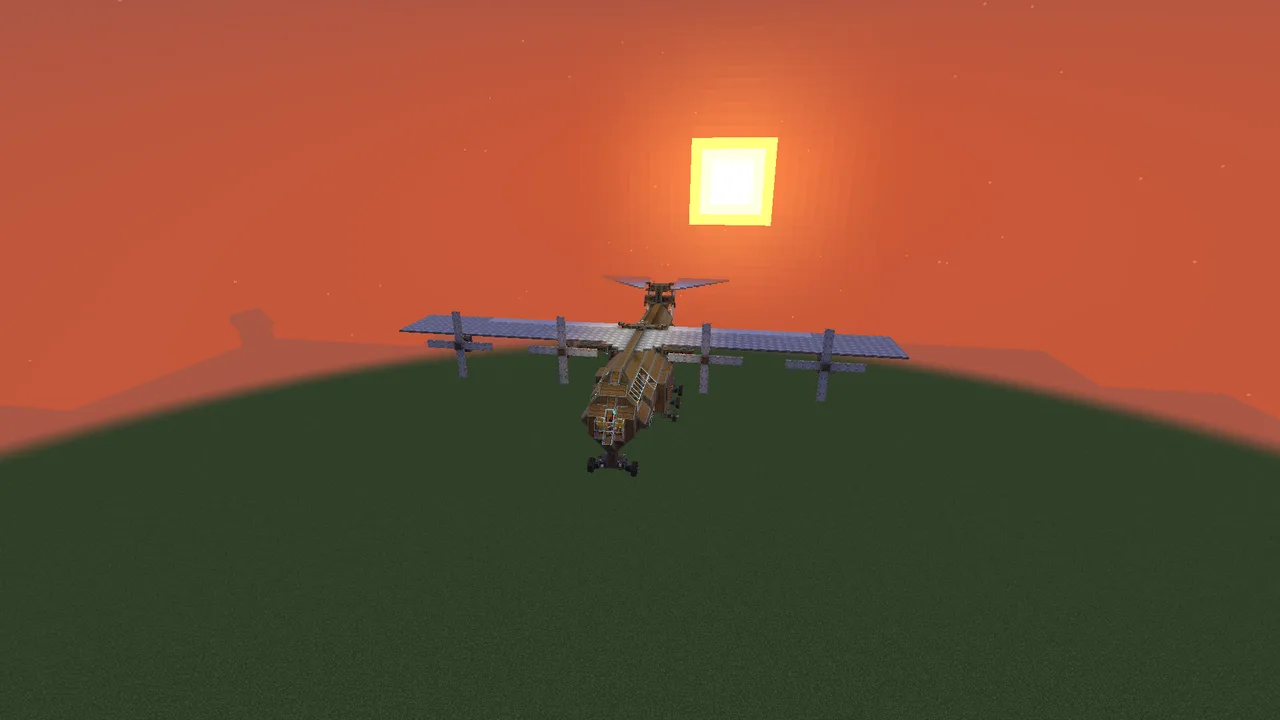 Steam powered Plane