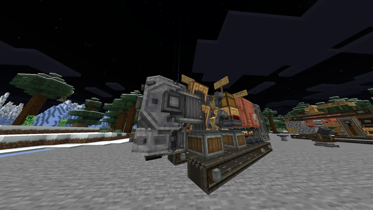 Steam-powered Digging Machine