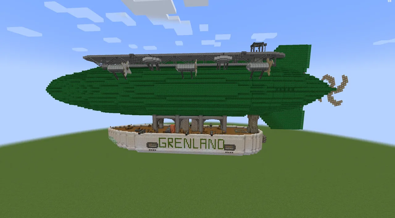(Large Airship) Grenland Airship from Airship Assault