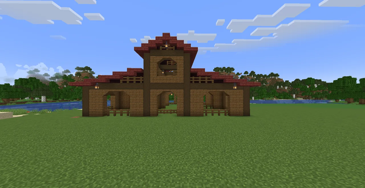 Basic low modded barn