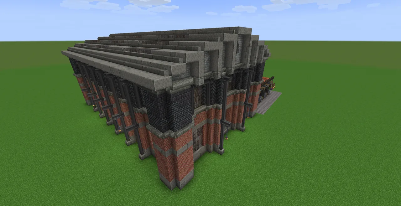 comically large iron farm