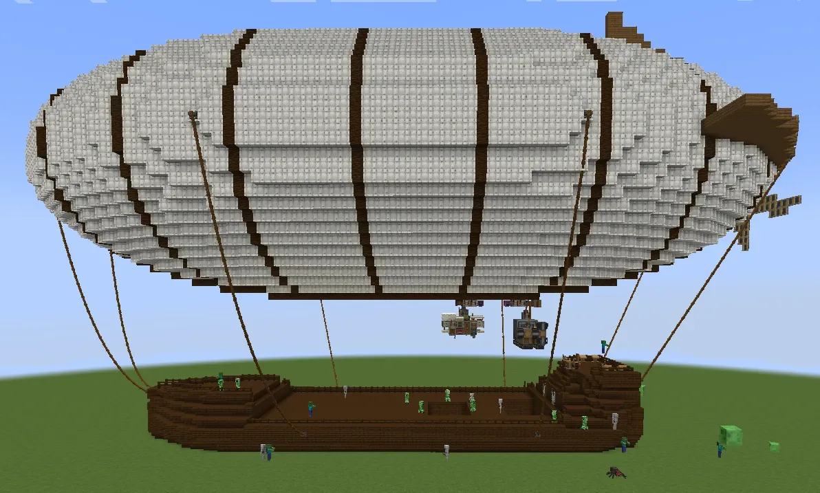 a very cool blimp