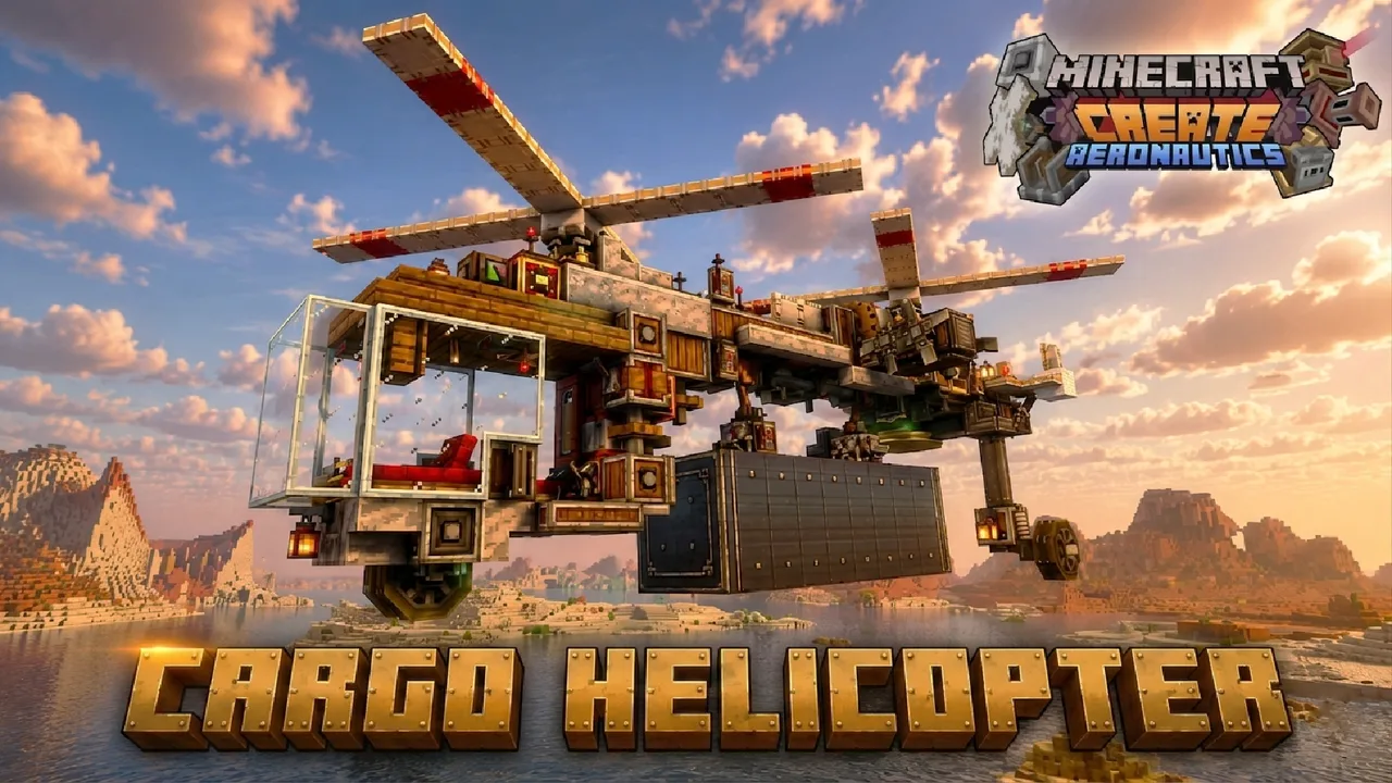 "Sikorsky" Cargo Helicopter UPGRADED V2