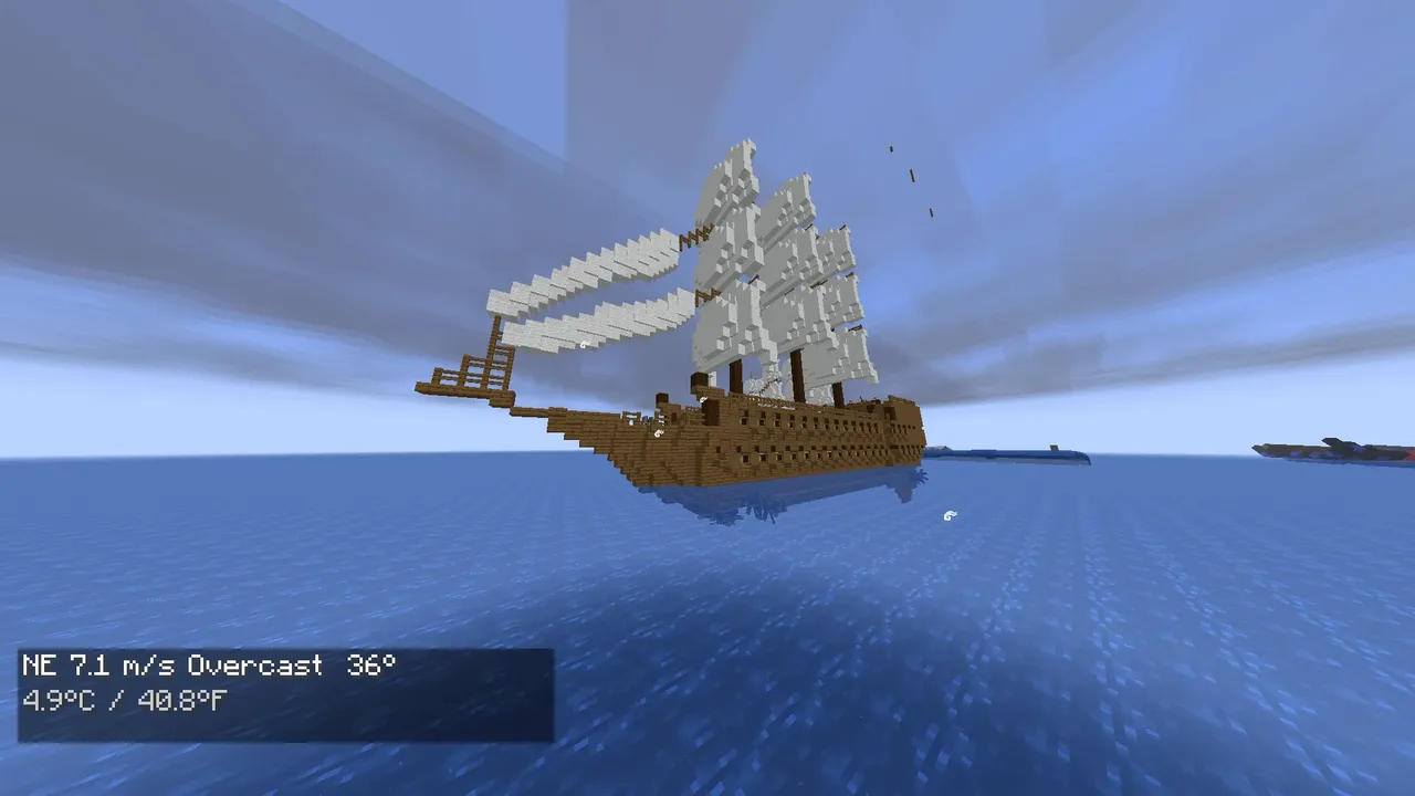 1800s Frigate Double Decker