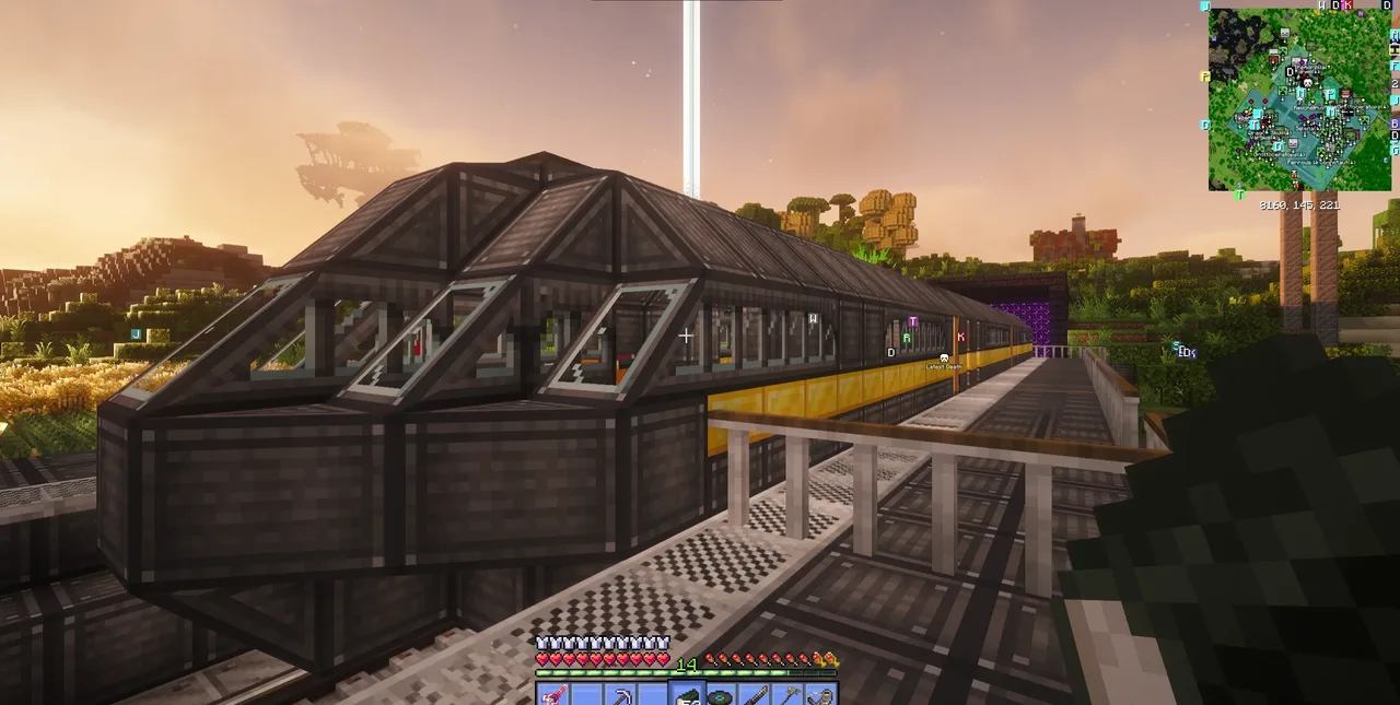 Byte Bullet Train